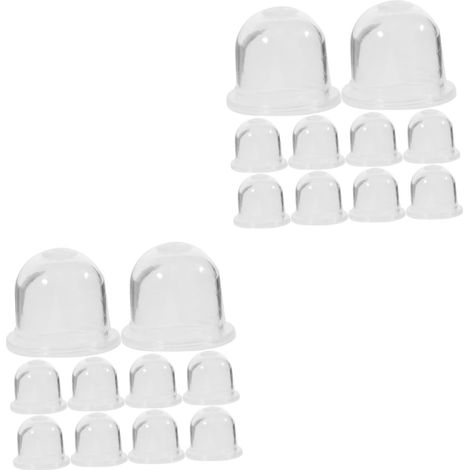20 Pièces Bulle D'Huile De Tondeuse À Gazon Gobelets À Huile Transparents Gobelets À Huile Pour Tondeuse Domestique Gobelets À Huile Fournitures De Tondeuses Gobelets À Huile (1/5)