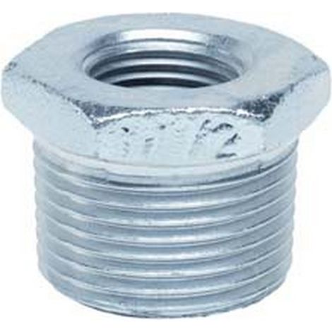 5PZ RIDUZIONE ESAGONALE GHISA ZINCATA - M 1"1/4 F 3/4"