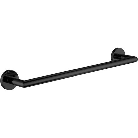 Toallero de barra, 55cm, serie ECO, acabado negro mate - MANILLONS TORRENT (1/2)