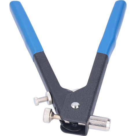 Kit de riveteuse manuelle 86 pièces avec mandrin, comprenant une pince à riveter M3-M8 et un mandrin. (1/5)