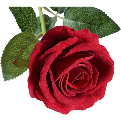 Artificial Rose Flower – avec Realistic Design – pour Wedding & Home Decor (1/5)