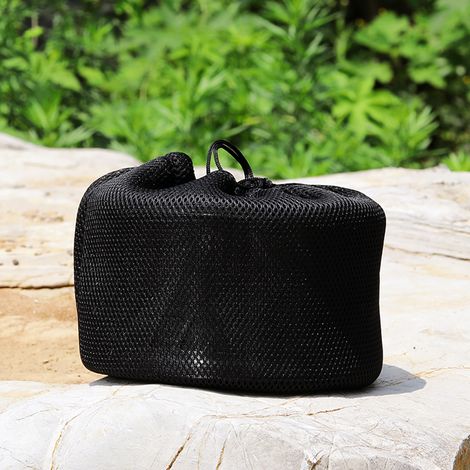 Poêle à bois coupe-vent d'extérieur, équipement de cuisine de Camping pliable et Portable en acier inoxydable (1/5)