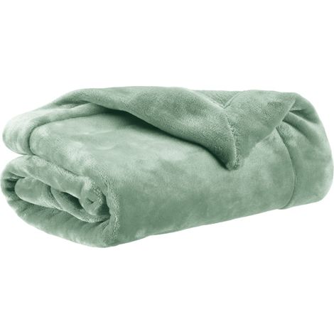 VIVARAISE - Plaid Vivaraise Tender en polyester opaline - 150 x 200 cm