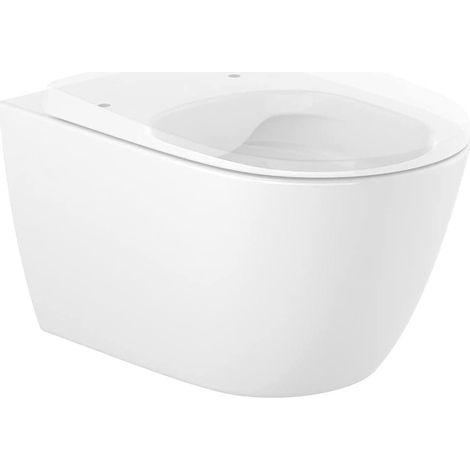 Roca Vaso Ona senza flangia e fissaggi nascosti, senza sedile (A346687000) (1/5)