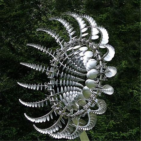 Magische Metallwindmühle für Garten und Rasen – Einzigartige und magische 3D-Metallwindmühle
