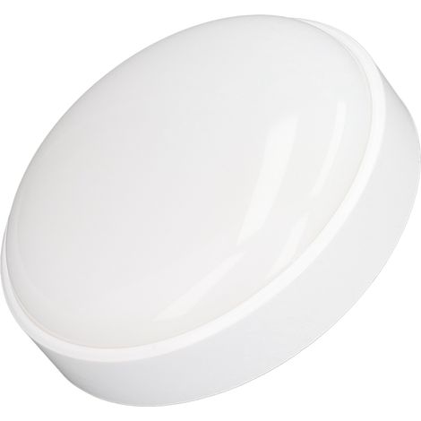 Qcwwy Hohe Helligkeit 6500K 20W LED-Deckenleuchte, wasserdicht, für Schlafzimmer, Wohnzimmer, Acrylschale, Innendeckenlampe für Toilette, Badezimmer (1/5)