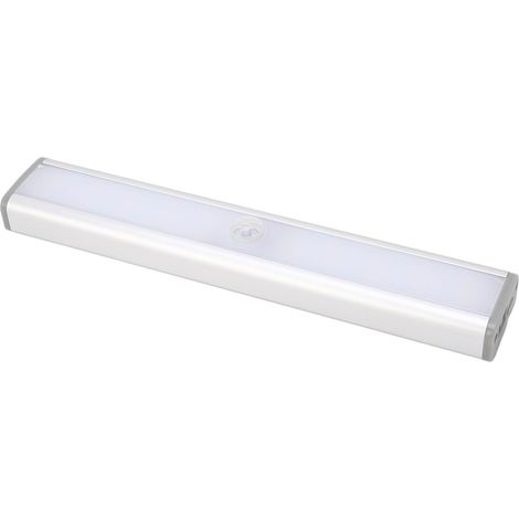 Lampe LED sans fil 30LED 350LM Blanc, capteur de mouvement humain, rechargeable, magnétique, éclairage d'armoire et de placard (1/5)