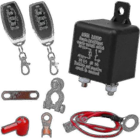 Ferngesteuerter Batterietrennschalter, drahtloser ferngesteuerter Batterietrennschalter, 12 V 200 A Dual (1/5)