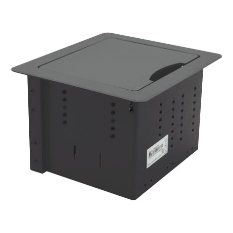Organizador de Cables Kramer TBUS-1N Negro Aluminio