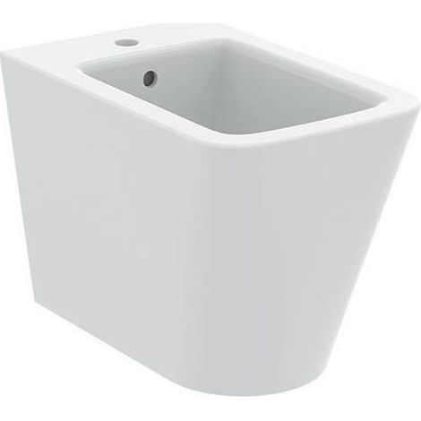 IS Stand-Bidet Blend Cube, 1 Hl., 355x560x400mm, Seidenweiß (1/5)