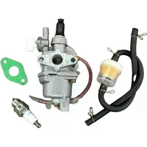 Carburateur avec filtre à huile pour mini-motos 47cc et 49cc 2 temps, mini-quads, motos tout-terrain, minimotos, karts et buggies. (1/5)