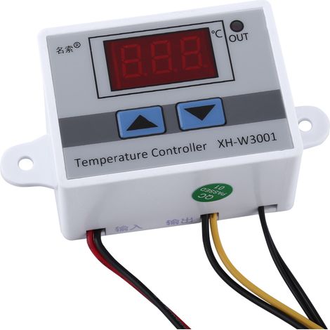 12V Hochpräzisions-Digitalthermostat mit Temperaturregler und Sonde (1/5)