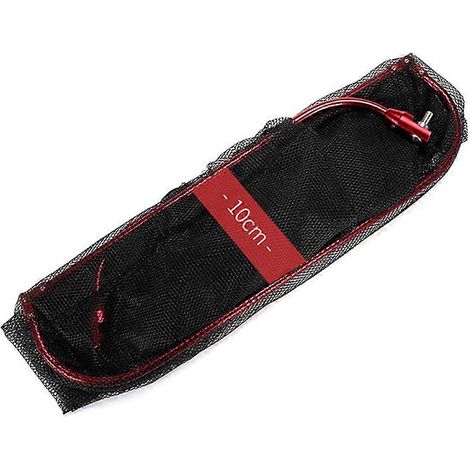 Filets de pêche pliables, lot de 2, filet en nylon noir résistant (1/5)