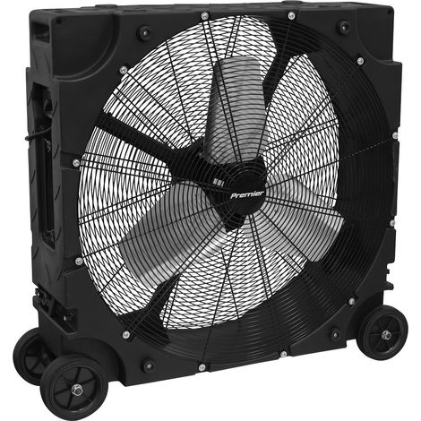 Sealey HVD36PM Premier 36"" Industrial High Velocity Rotomold Drum Fan 3-Speed 230V