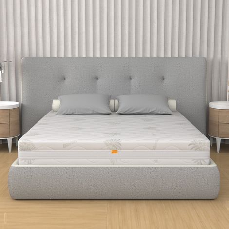 Materasso Matrimoniale 160x200, alto 26 cm - Memory, Gel Relaxa, Sfoderabile, Rivestimento Aloe Vera Prime