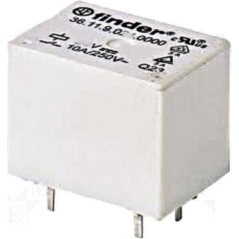 Relè finder 36.11 10A 250V AC montaggio PCB