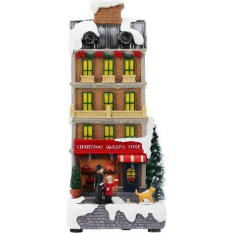Bewegliche Weihnachtsszene Spielzeugladen
