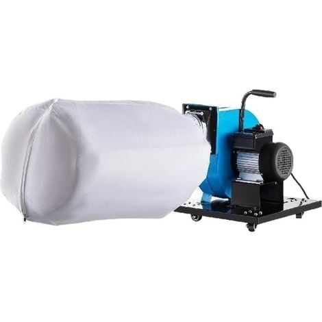 Dépoussiéreur portatif Industriel montable/sur Roues 1H-P 15 gallons 537CFM Sac de Filtration Machine d'aspirateur for Le Travail du Bois