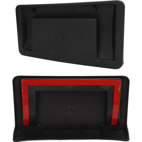 Support de plaque d'immatriculation avant pour pare-chocs 1096829 00 G, remplacement du support de plaque d'immatriculation pour Tesla Model 3 (2017-2023) (1/5)