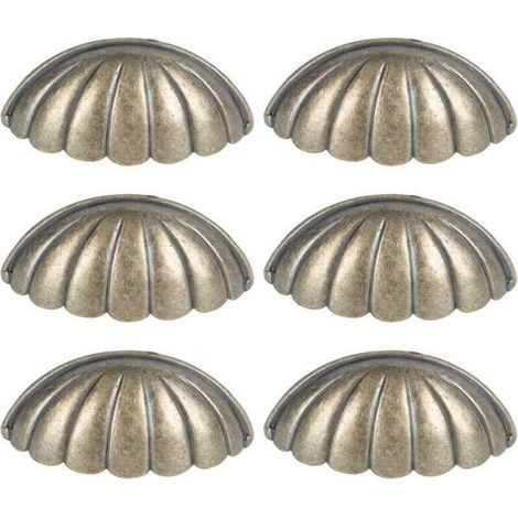 Stück Muschelförmige nautische Knöpfe im Vintage-Stil, Türgriffe, Schrank- und Schubladengriffe, Kommodengriffe (1/5)