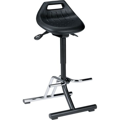bimos Industriestehhilfe PU-Sitz klappbar Sitzhöhe 640-840 mm (1/5)
