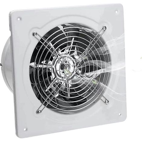 6 metal ventilateur évacuation bidirectionnel ventilation pour plafond et pipe installation (1/5)
