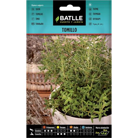 Graines aromatiques de Batlle - Thym (1g), lilas (1/5)
