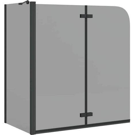 Shower Enclosure Manual Black 120 x 68 x 130 cm vidaXL