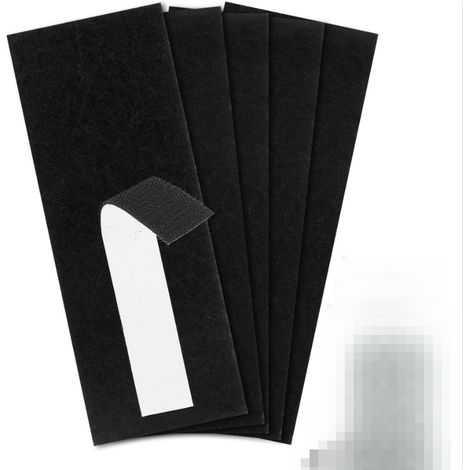 Filtro para ventilador de techo de 10 piezas, apto para ventiladores de techo, filtro de aire universal, algodón filtrante, deflector de aire acondicionado, adsorción de polvo de las aspas del ventila (1/5)