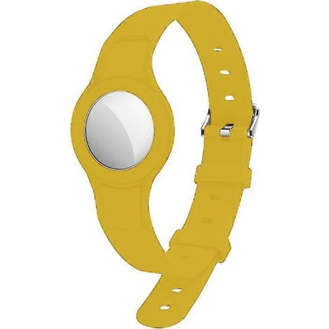 Étui de protection en silicone pour AirTag, collier pour animaux, léger et souple, étanche, antidérapant, compatible avec tous les colliers. (1/4)
