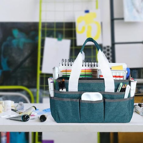 Oxford Art Supply porte-skiss, porte-skis et porte-bagages Vert Small 31,5x16x19,5cm