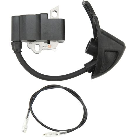 Bobine d'allumage 42414001307, métal/caoutchouc, pour souffleurs de feuilles Stihl BG56, BG86, BG86C et SH86 (1/5)