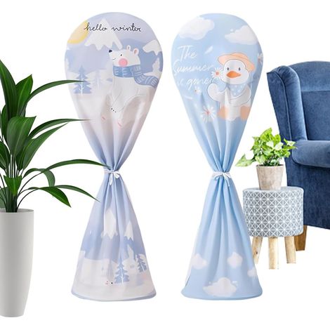 Housse Pour Ventilateur Extérieur Imperméable Protection Imperméable À La Housse Pour Ventilateur Sur Socle Pour Extérieur Maison Atelier Patio Terrasse Balcon Été