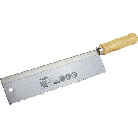 Jemná pílka s drevenou rukoväťou 250 mm (1/4)