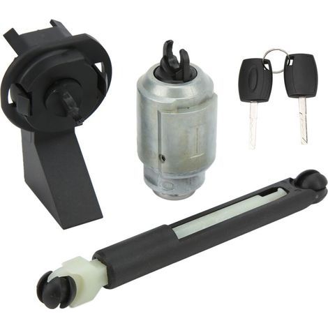 aqxreight Motorhaubenschloss-Entriegelungssatz, Motorhaubenschloss-Entriegelungsriegel mit 2 Ersatzschlüsseln OE 1355231 für Focus MK2 2004-2012. (1/5)