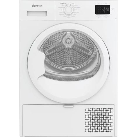 Asciugatrice a pompa di calore da 60 cm e 8 kg - CYSD82DWWFR - Indesit