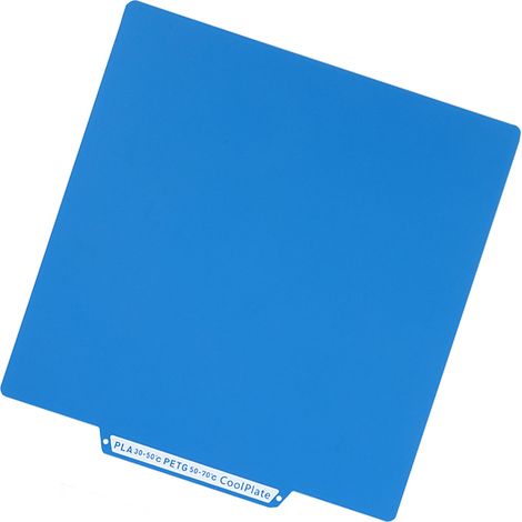 Plaque de refroidissement pour imprimante 3D, compatible avec Flashforge AD5X, 235x235mm, Double face, construction à basse température froide (1/5)