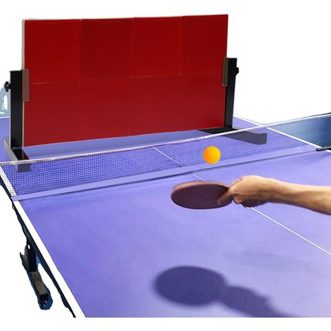 Mesa de ping-pong para la reflexión, equipo de autoaprendizaje, ángulo ajustable 360°, buena resistencia. (1/5)