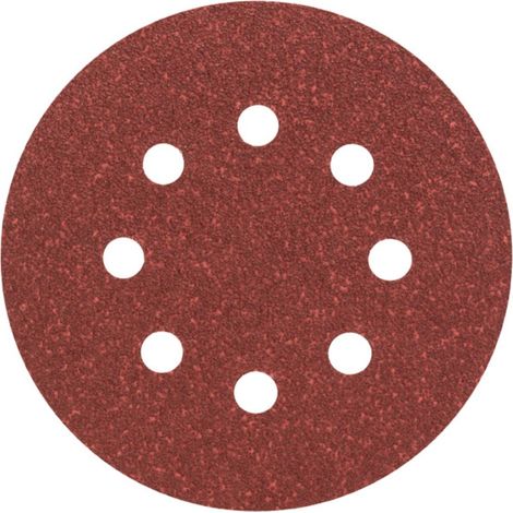 Bosch 2 608 605 641 - Hoja de lija, paquete de 5 uds. - 125 mm, 60 (pack de 5)