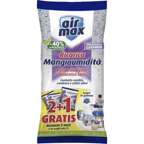 Airmax d0741 ricariche sali per kit assorbiumidita' 1.35 kg (1/5)