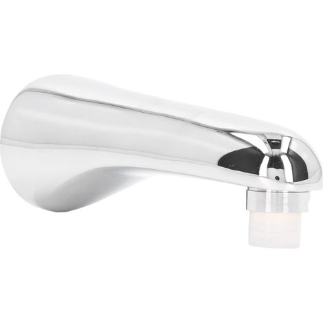Robinet de Baignoire Laiton Simple et Rond avec Sortie G1/2 pour Installation Encastrée, Finition Électrolytique (1/5)