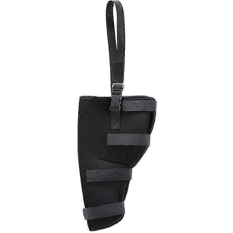 Stützende Bandage für das Hinterbeingelenk des Hundes schützt Wunden am Hinterbein des Hundes-Right Hind Leg-Black L