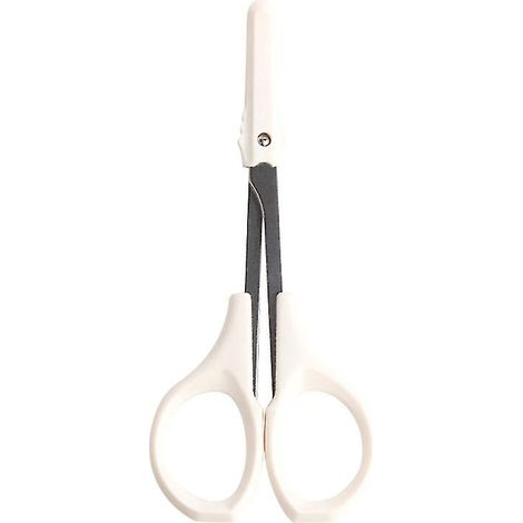 1 paire de ciseaux à sourcils à tête droite
