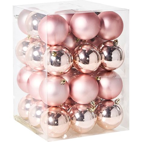 Set di 36 palline di Natale in plastica Oro Bygdin (1/5)
