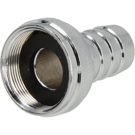 Raccord pour flexible 3/4’’ FF x embout 1/2'' laiton chromé