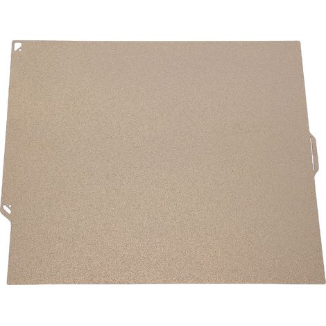Plateau d'impression PEI pour imprimante 3D Elegoo Centauri Carbon, plateforme texturée double face, flexible, amovible et chauffante, 260 x 271 mm, couleur or