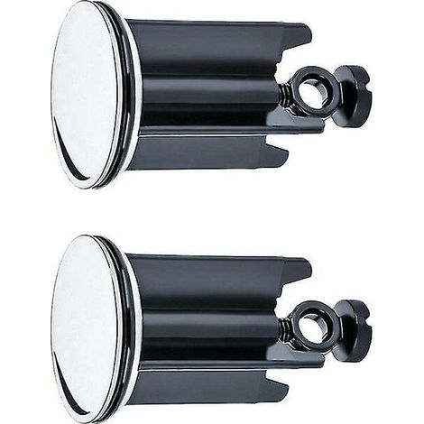 (2 Pieces)40mm Universal Sink Plug, Drain Plug, With Rubber Seal, Height Adjustable Stopper, Rust-proof (1/5)