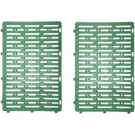 Protections de tronc d'arbre, lot de 2 (20 x 30 cm), housse de protection d'arbre extensible, protection de tronc Protection d'arbre Wild Bite(vert) (1/4)