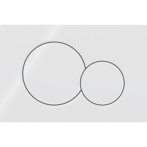 Suitable for GEBERIT SIGMA 01 flush plate - Suitable for UP320 / UP720 water tank - 115.770.11.5 - White (1/2)