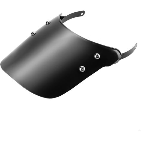 Protège Pare-Brise Moto Royal Enfield Classic 500cc Pièce Modifiée Écran Noir (1/3)